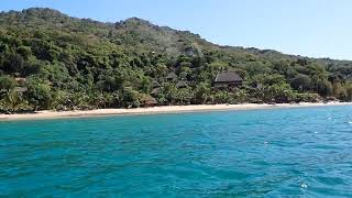 Approaching Tsara Komba by Speedboat (Madagascar)