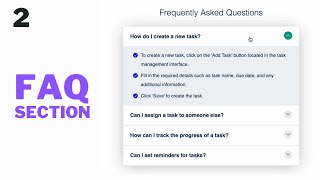 How To Design FAQ Accordion Using HTML, CSS & JavaScript (Part 2)