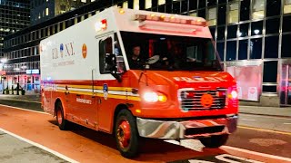 "RARE CATCH" OF FDNY REBREATHER 2 UNIT RESPONDING TO HAZMAT SCARE INCIDENT AT GRAND CENTRAL TERMINAL