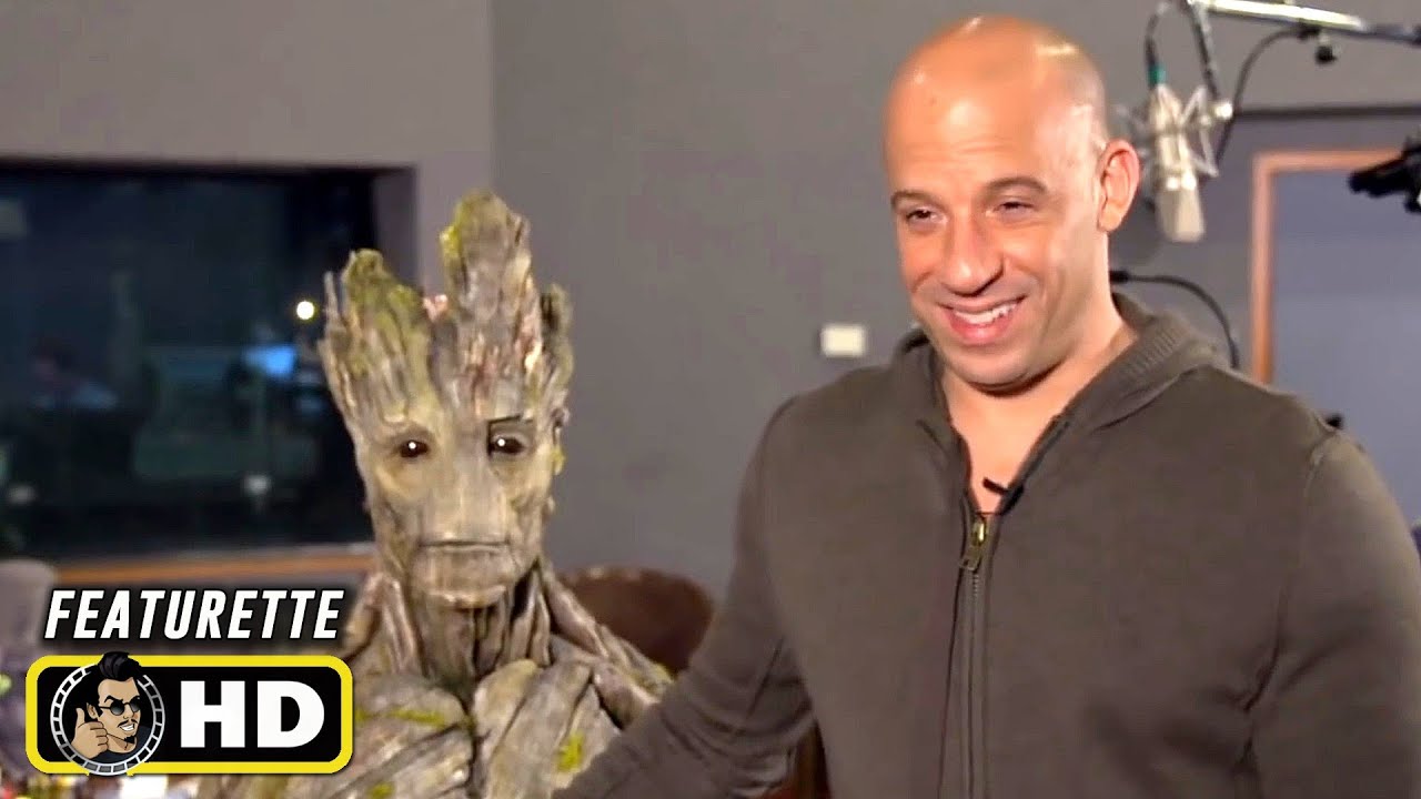 GUARDIANS OF THE GALAXY (2014) Vin Diesel Groot Interview [HD] Marvel ...