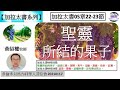 【加拉太書系列】加拉太書05章22-23節 與神並存的聖靈果子 黃紹權牧師 [多倫多以馬內利華人浸信會 20210117] (福音頻道 20230923)