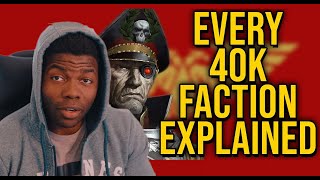 Bricky's Every single Warhammer 40k faction Explained  Part 1 REACTION