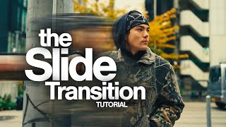 Slide Transition TUTORIAL - How to SPEED RAMP Creatively