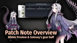 [CounterSide] New SSR Nibble preview \u0026 Solovey's gear buffs | Patch Overview