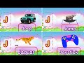 Words That Start with J | Kids Learning Videos| Faazil class