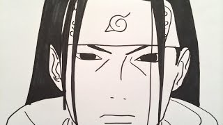 Drawing Hashirama Senju The First Hokage