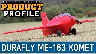 Durafly Me-163 Komet 950mm High Performance Rocket Fighter (PNF) - HobbyKing Product Profile