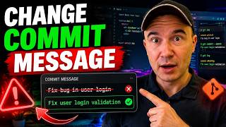 Git Commit Message Wrong? Fix It Fast (Amend, Rebase & Force Push)