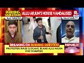 why congress party is targeting south star allu arjun burning question