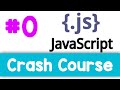 Javascript crash course | part00 Intro | Quick programming tutorial