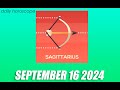 SAGITTARIUS 🟡 You will be SURPRISED 🟡HOROSCOPE SEPTEMBER 16, 2024 🌞♐️ LOVE HOROSCOPE 💫⭐️