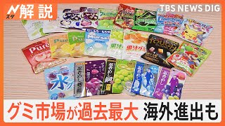 「私の国ではこんなにたくさんない」グミ市場が過去最大に！“日本の駄菓子”海外で人気【Nスタ解説】｜TBS NEWS DIG