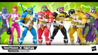 Transforming Power ranging Ninja Turtles