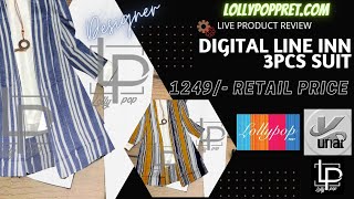 LOLLYPOPPRET || LP DIGITAL LINE INN 3 PCS || 3 PCS SUIT FOR GIRLS