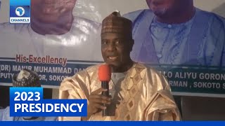 2023 Presidency: Tambuwal Declares Intention To Run