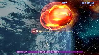 [PS2] Gradius V 1 Loop Normal 1cc 2P Play (60fps)