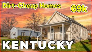DIRT-CHEAP Kentucky HOMES 🏠 | Hidden Property Deals You Can Still Afford