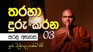 තරහා දුරු කරන අභ්‍යාස - 03 කොටස Walpola Gothama Thero - වල්පොල ගෝතම හිමි #BHIKKHU_GOTHAMA