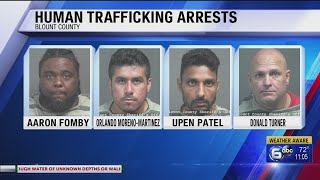 Human trafficking arrests in Blount County