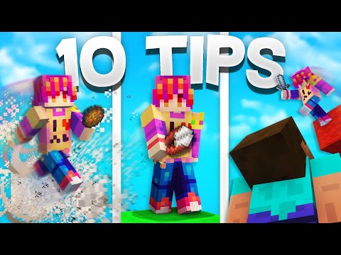 10 HIGH QUALITY Tips and Tricks for Minecraft Bedwars! (Guide 2024)