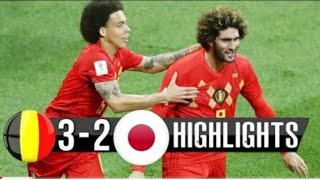 Belgique vs Japon 3-2 : Résumé et tout les buts / Highlights / Inui - Fellaini - Meunier - verthogen