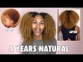 4 Years Natural | What I've Learned About Growing Curly Hair + Length Check!