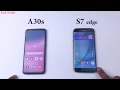 Galaxy S7 edge vs Galaxy A30s | Speed Test Comparison