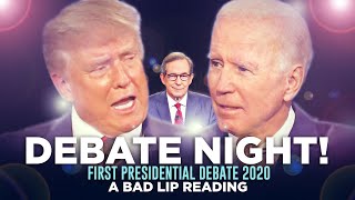 "DEBATE NIGHT 2020!" — A Bad Lip Reading of the First Presidential Debate of 2020