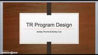 RM 370 Program Design