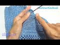 mf139 ep4 เสื้อโครเชต์ลายพื้นฐาน ถักจากแขนเสื้อ crochet summer blusa @mathineehandmade​