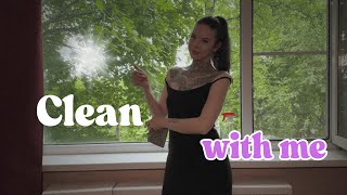 Transparent Cleaning with me (a bit) | Cleaning windows | Transparent Clean Home 2025