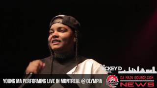 Young M.A Perfoming Live In Montreal @ Olympia de Montréal - Rickey D Events