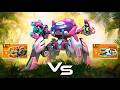 Arachnos - Particle Beam 16 vs Graviton Beam 16 - Mech Arena