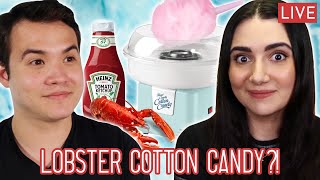 Making Our Own Custom Cotton Candy Live