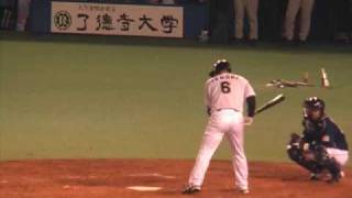 2009/04/30 井口資仁ｻﾖﾅﾗ本塁打