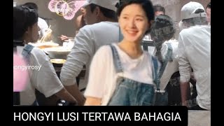 ZHAO LUSI DAN LI HONGYI BERCANDA BERDUA TERTAWA BAHAGIA BERSAMA