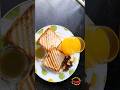 Unique Egg Bread sandwich with orange juice! must try💥#eggsandwich #brackfast #food #cooking #shorts