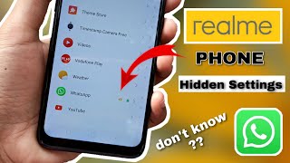 how to hide whatsapp in any realme phone | realme phone secret settings