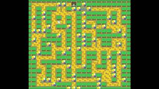 processing simple code based maze game
