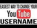 How To Change Your Youtube Username! June 2018 (STILL WORKING!) How To Change Your Youtube Username! June 2018 (STILL WORKING!)