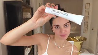 Kendall Jenner LIES in Proactive commercial