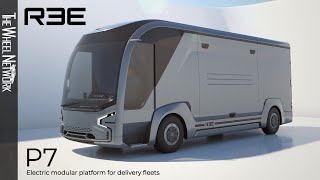 REE P7 Electric modular platform for delivery fleets