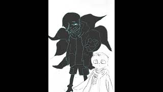 Nightmare￼!sans ＆ Dream!sans(描いてみた)(undertale AU)