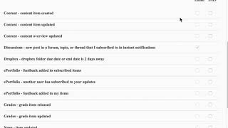 Turning on Notifications from D2L