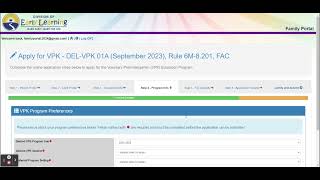 VPK Application How-To