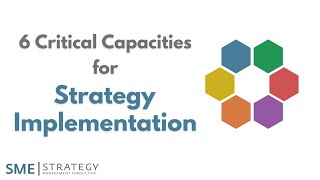 The 6 Critical Capacities for Strategy Implementation // Team Alignment