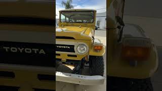 Car Spotting: 1978 Toyota Land Cruiser FJ40 #fj40 #classic #toyota