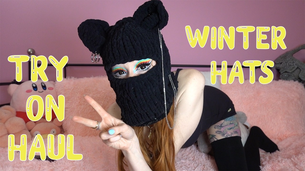 Winter Hats Try On Haul Youtube
