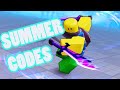 [ROBLOX] [🌞SUMMER] WEAPON FIGHTING SIMULATOR CODES | HOW TO REDEEM?