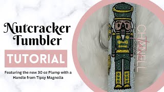 DFR Creates Winter Cup Swap: Nutcracker Rhinestone Tumbler Tutorial